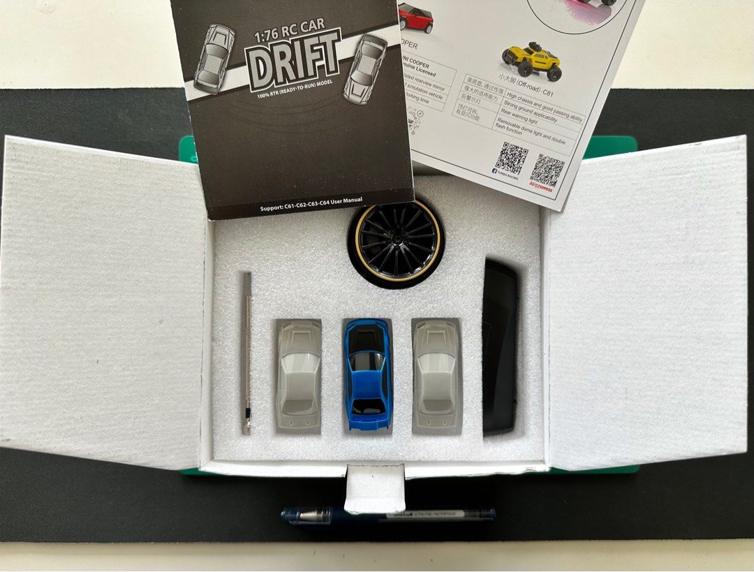 Turbo Racing Table top 1:76 RC Drift Car, Hobbies & Toys, Toys & Games ...