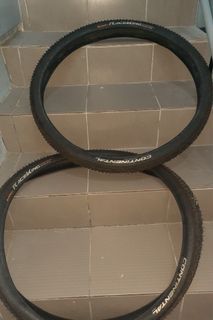 Used Continental Race King size 29 / 2.0 tubeless ready (pair) (foldable) with free unused MAXXIS ICON size 29 / 2.20