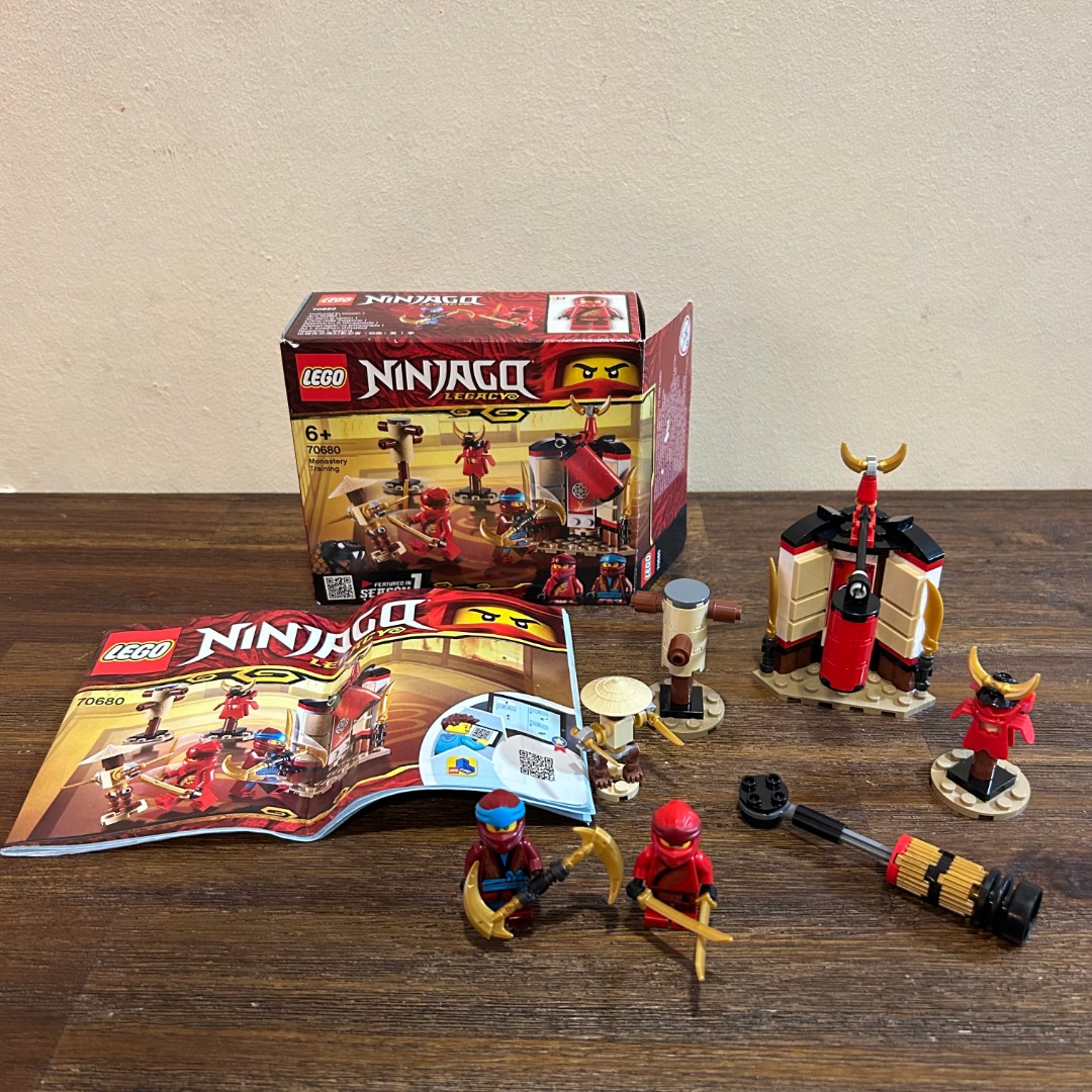 Used Lego 70680 Ninjago Monastery Training Legacy 2019