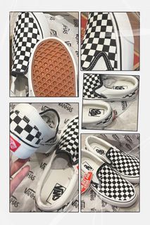 Vans黑白格仔棋盤休閒鞋64246852528643110