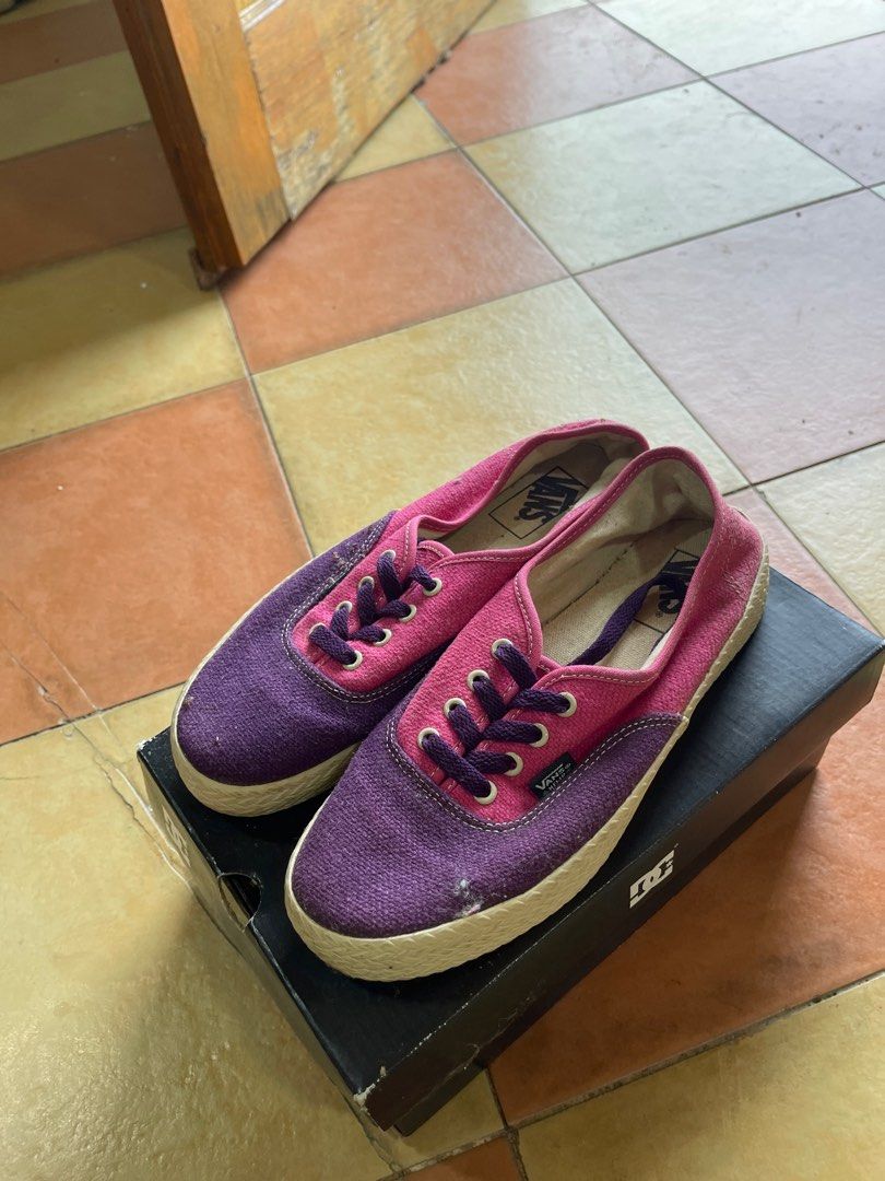 Vans Hemp Pink Purple
