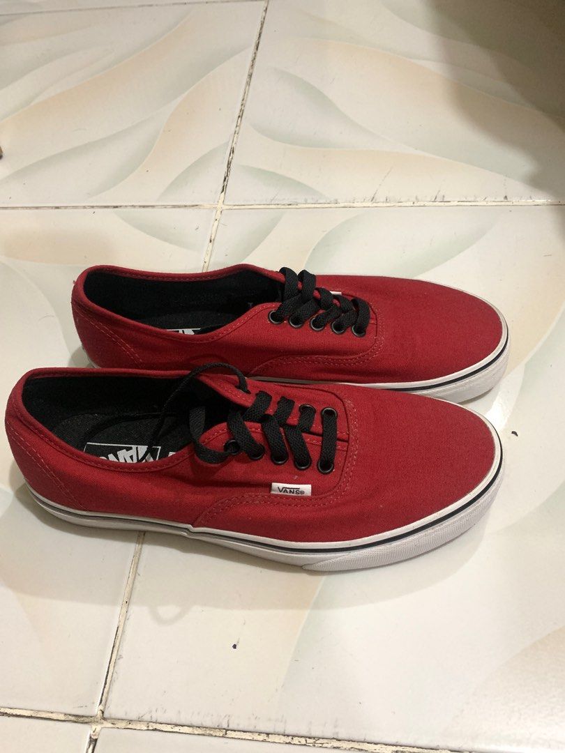 Vans Red Chili Pepper Men s Fashion Footwear Sneakers on Carousell