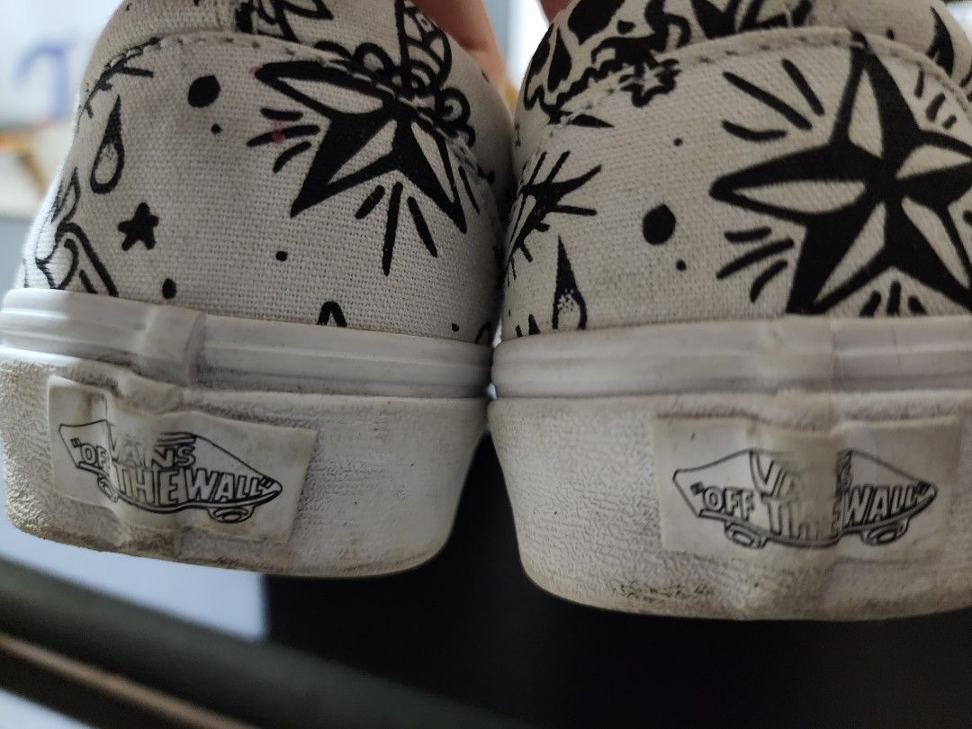 Size slip on vans clearance