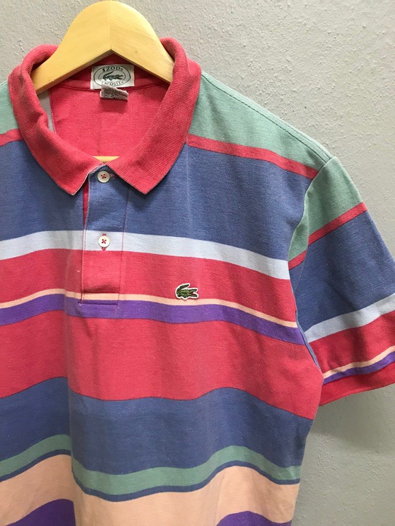 polo lacoste multicolor