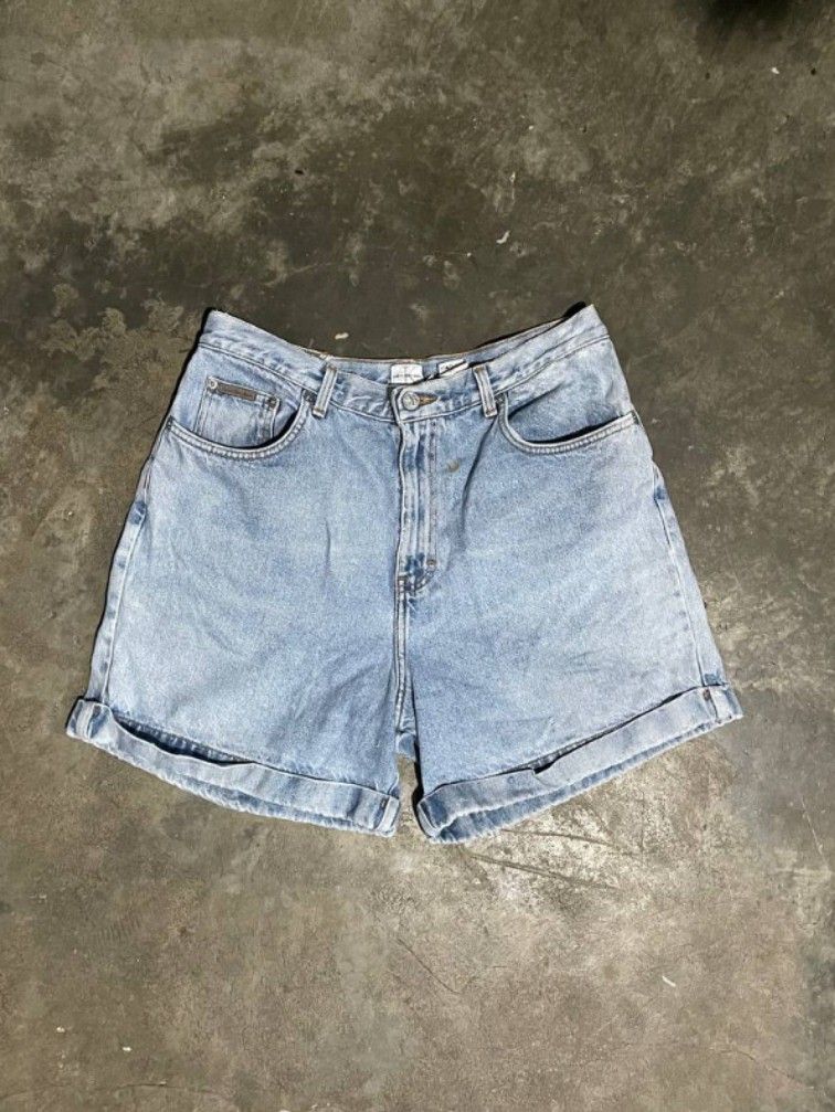 Calvin klein vintage denim shorts clearance