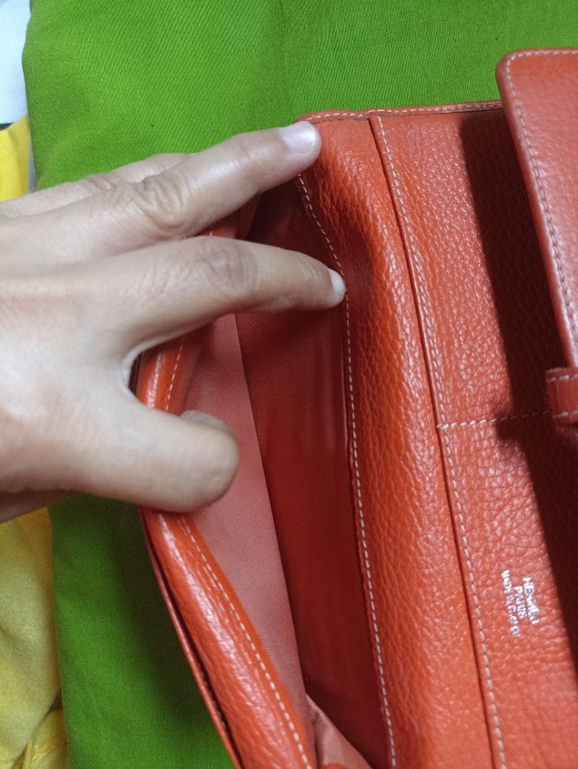 HM Dogon Wallet 20 Dark Brown Togo Shw