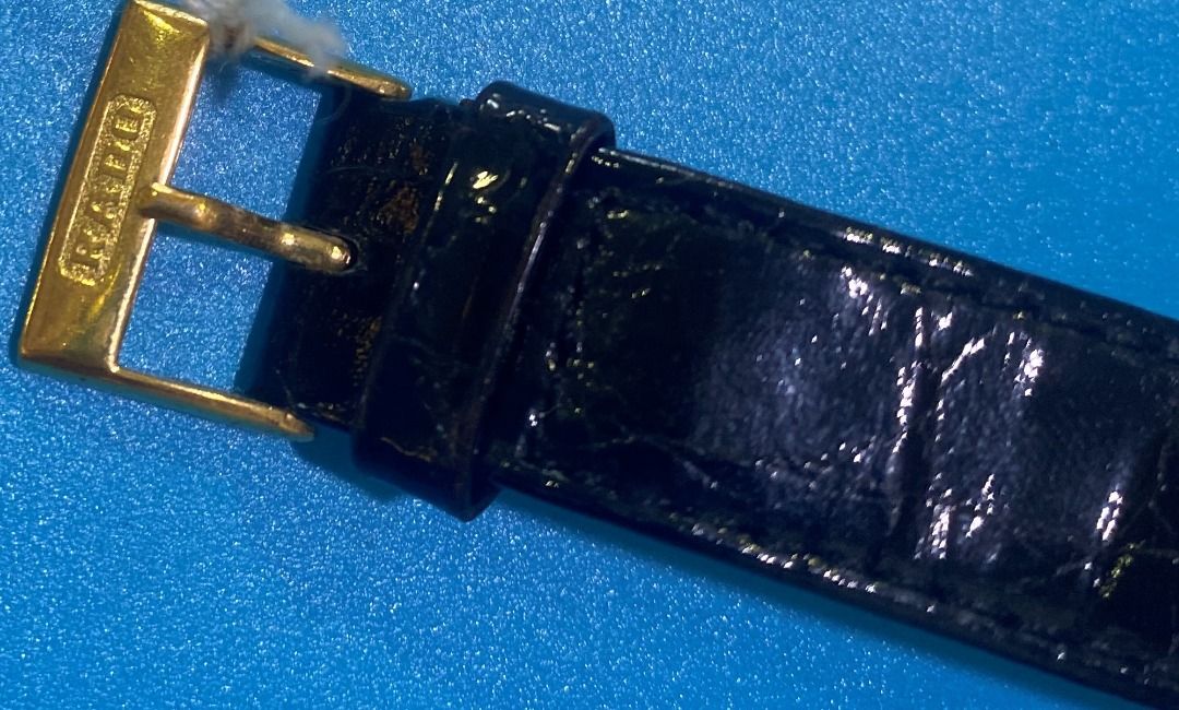 Vintage Rado Tank Black Dial Gold Case Dress Watch on Carousell