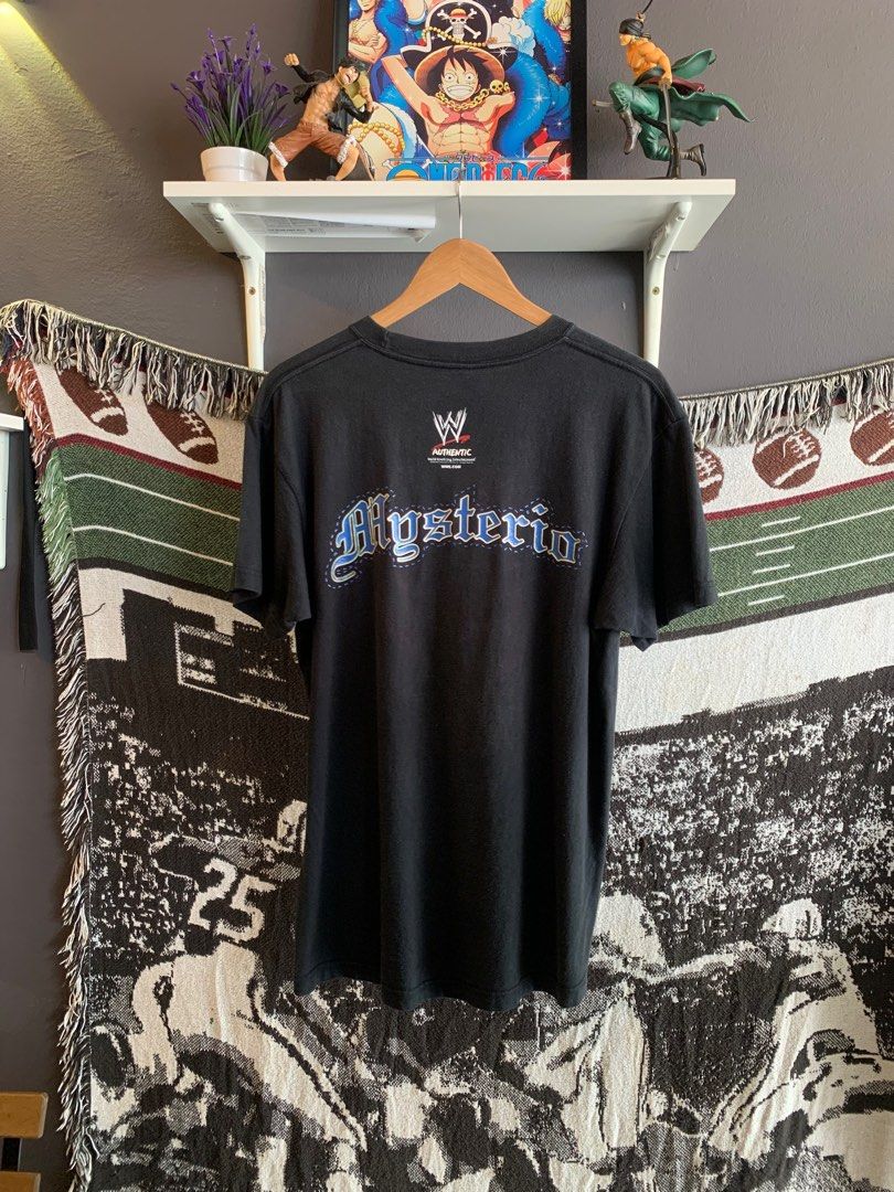 vintage WWE Mysterio, Men's Fashion, Tops & Sets, Tshirts & Polo Shirts