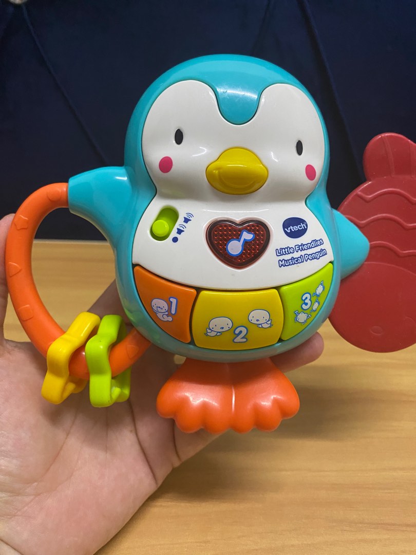 Vtech little friendlies musical penguin hot sale