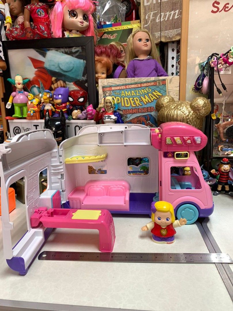 Vtech Toot Toot Moonlight Campervan Hobbies Toys Toys Games