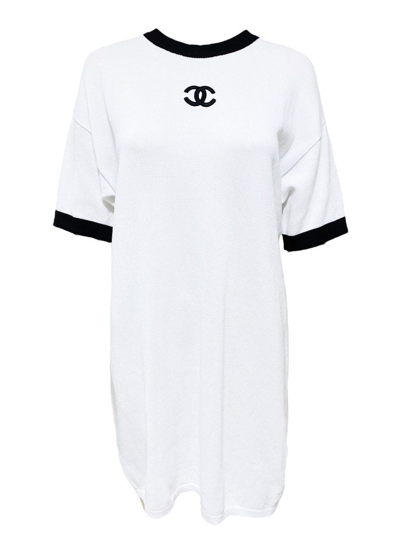 Chanel t shirt dress hotsell