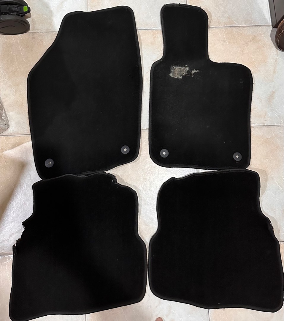 VW POLO 6R/6C floor mats, Car Accessories, Accessories on Carousell