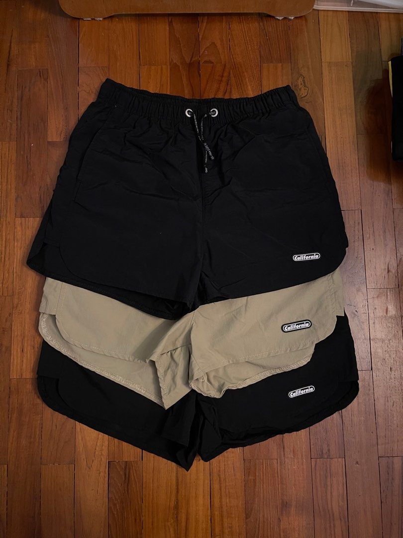 Waterproof Board Shorts with Pockets and Netting Women s Fashion