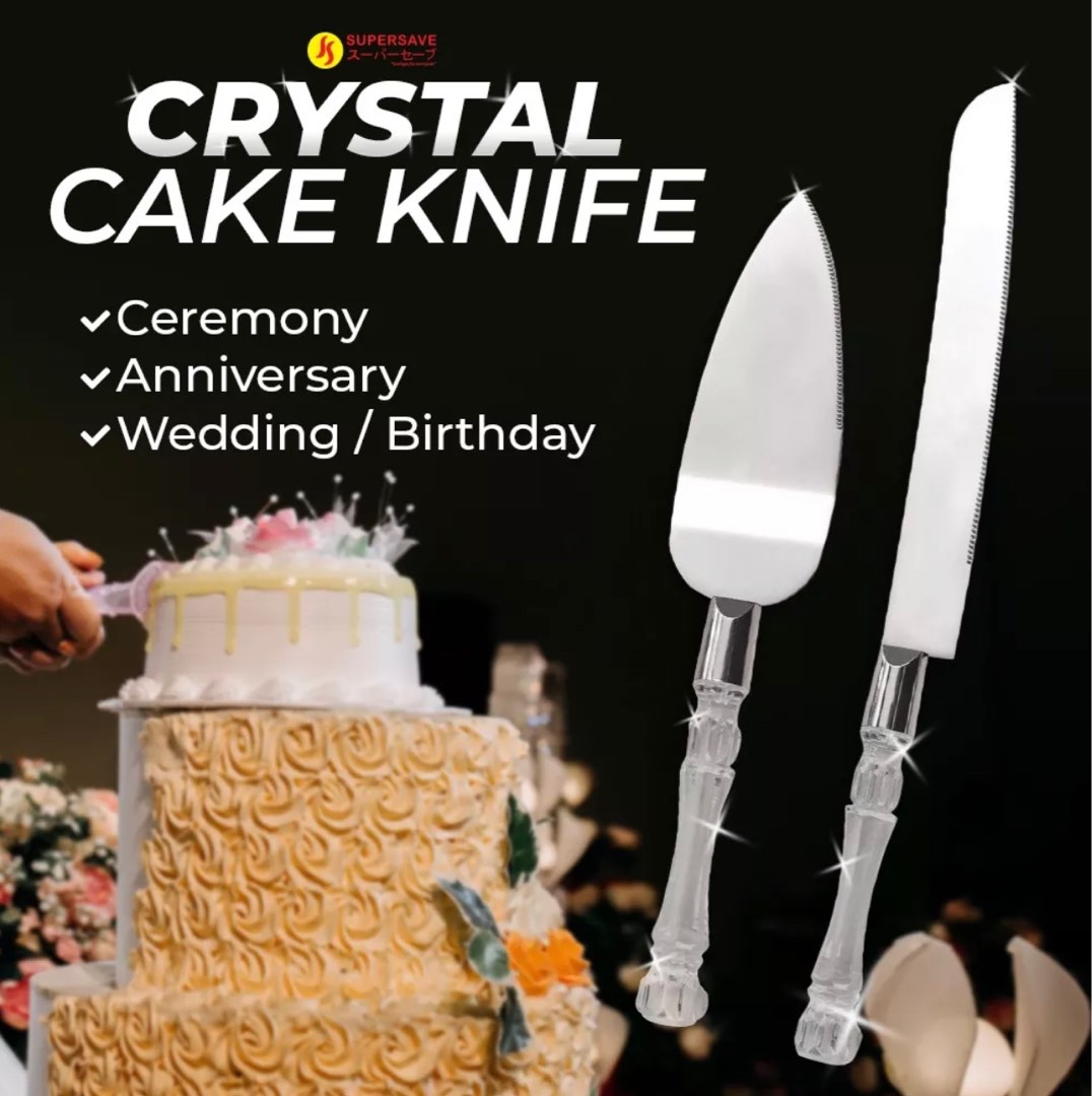 Stainless Steel Wedding Outdoor Cake Knife And Shovel Birthday Gift Set,  Useful For Cutting Cakes And Pizzas During Picnics | SHEIN