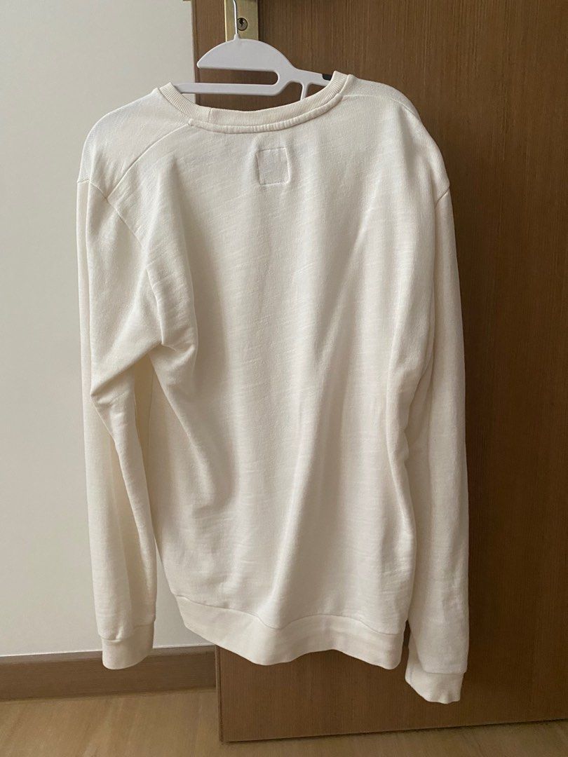 White Jack Wills Pullover Sweatshirt Men s Fashion Coats