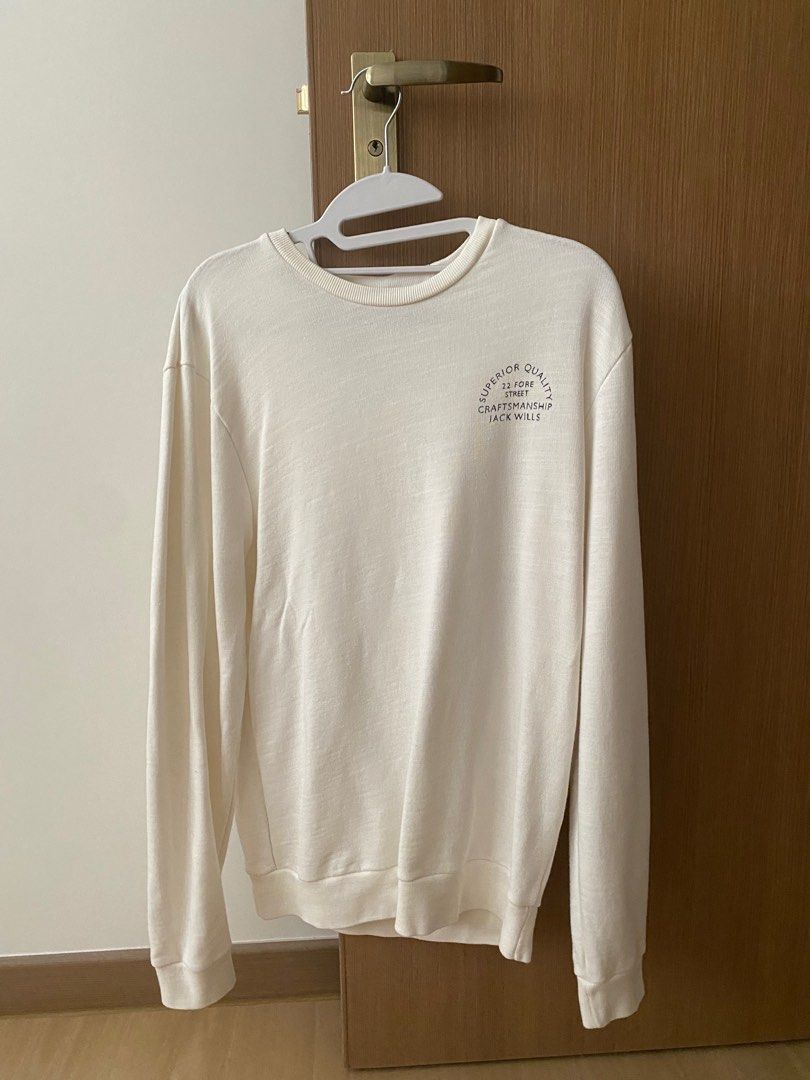 White jack wills sweatshirt sale