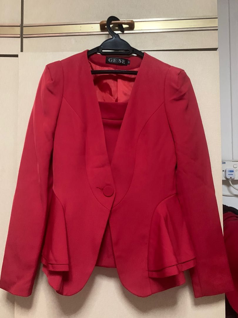 Women Frill Jacket Suit Women s Fashion Coats Jackets and