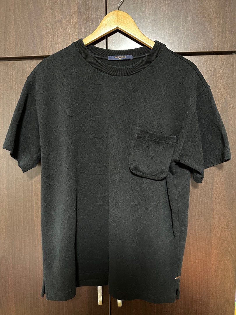 LVSE Signature 3D Pocket Monogram Tshirt - Luxury T-shirts and