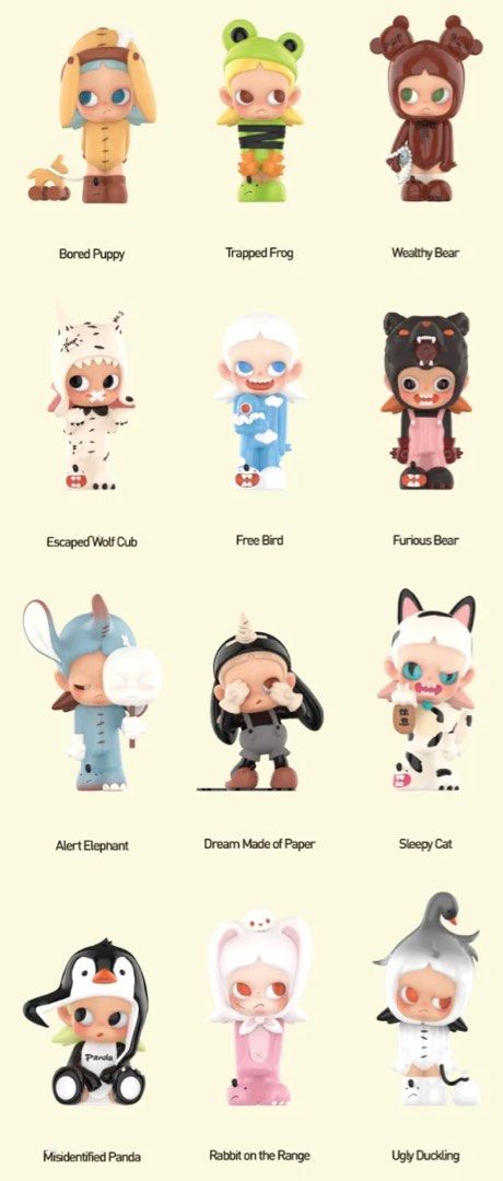CLOSED] Popmart Zsiga We're So Cute, Hobbies & Toys, Toys