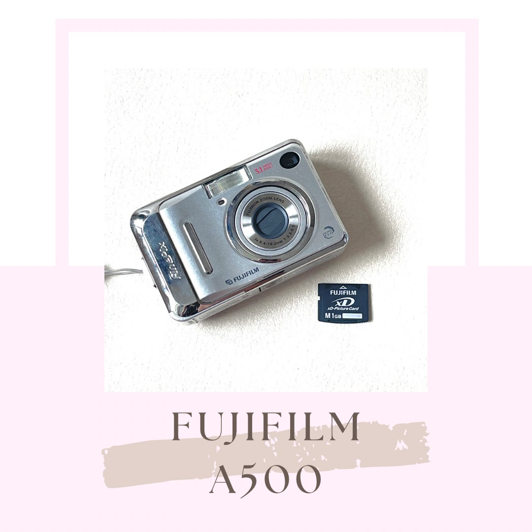 Appareil Photo Numérique Fujifilm FinePix A500 5MP Complet avec Carte