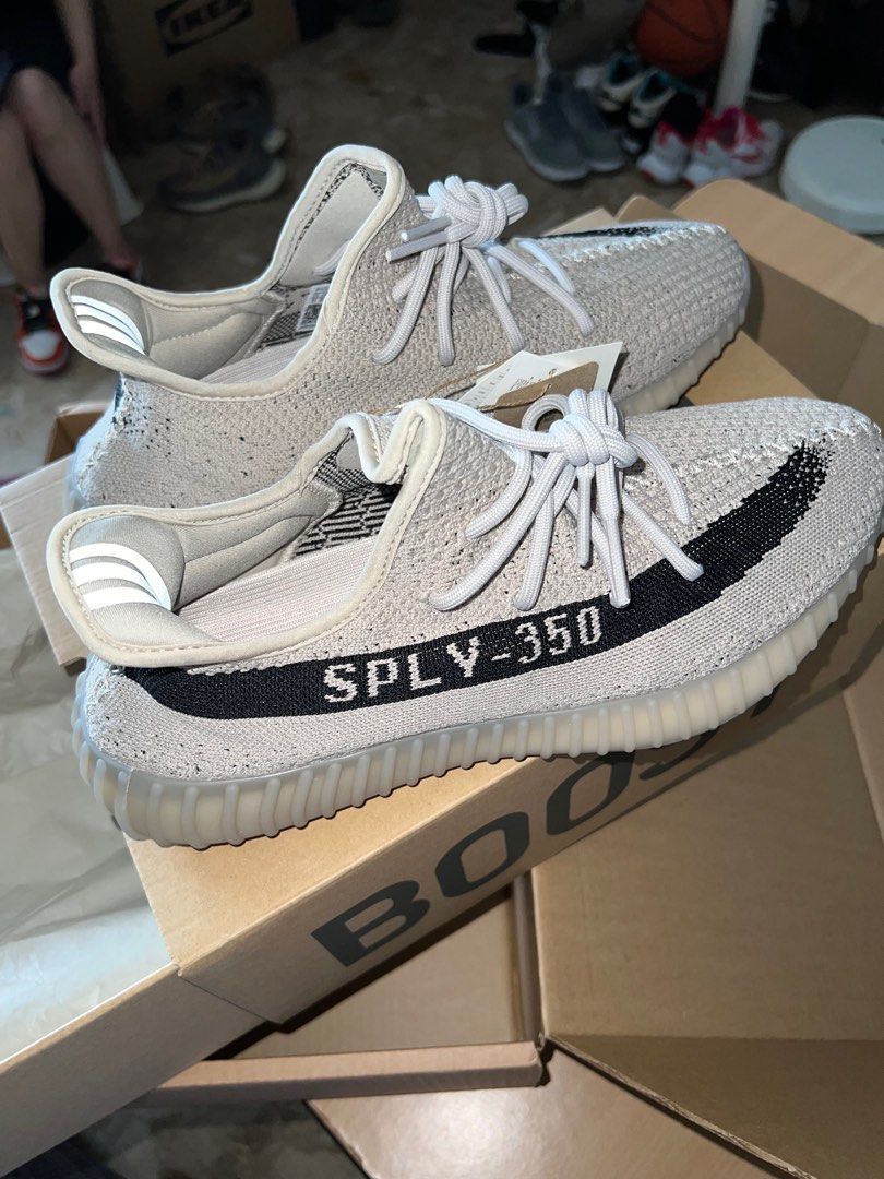 retail Yeezy 350 V2 Slate Core Black US11 UK10.5 Men s Fashion Footwear Sneakers on Carousell