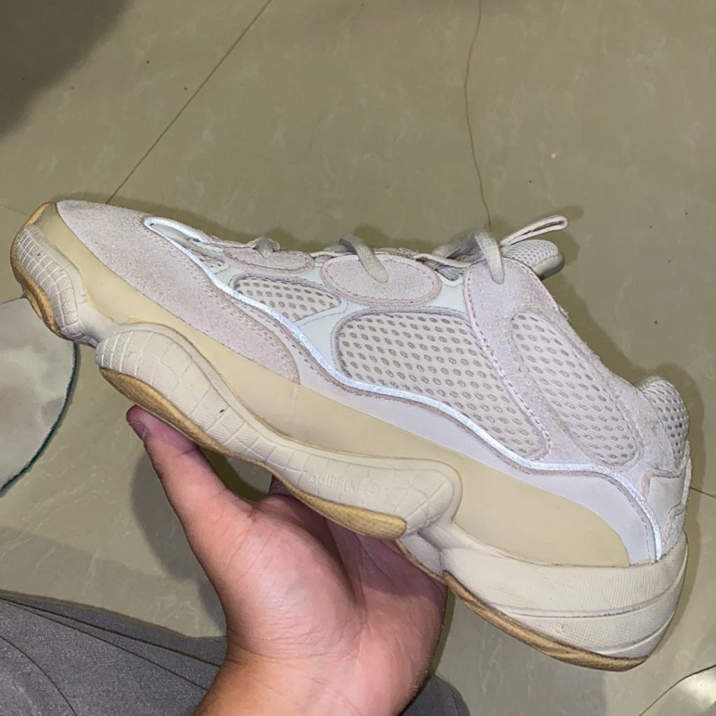 adidas gazelle silver green womens Adidas Yeezy 500 Desert Rat Super Moon Yellow main image 1