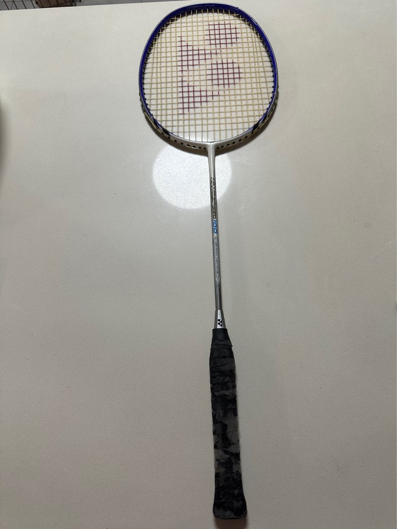 Silver Yonex Racket Yonex Badminton Racket Silver, Sports Equipment, Sports & Games, Racket ...
