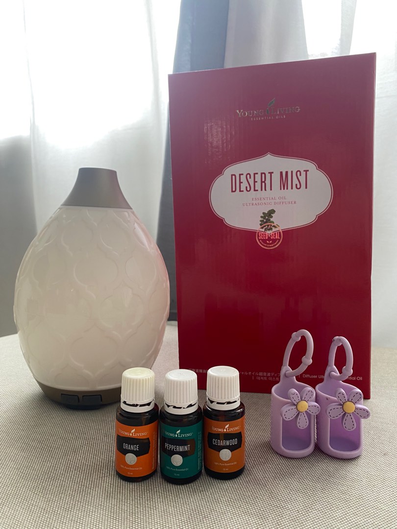 Young Living Desert Mist Essential Oil Ultrasonic Diffuser, Furniture