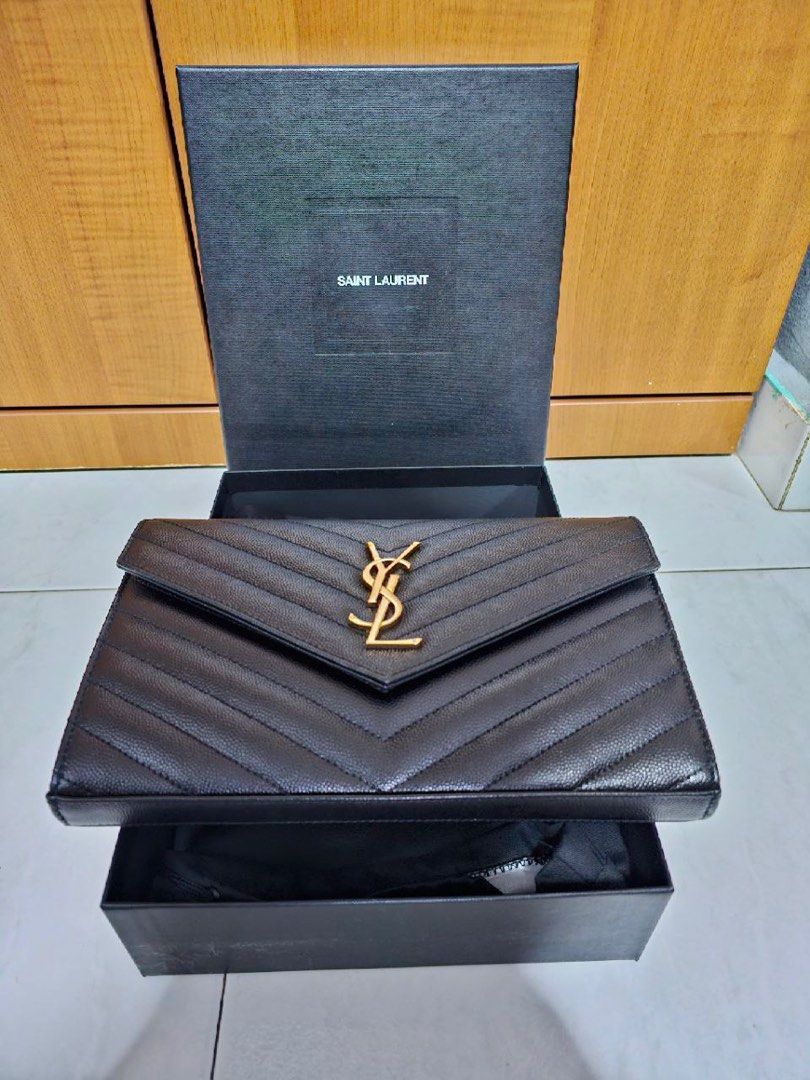 YSL Cassandre Matelasse Chain Wallet