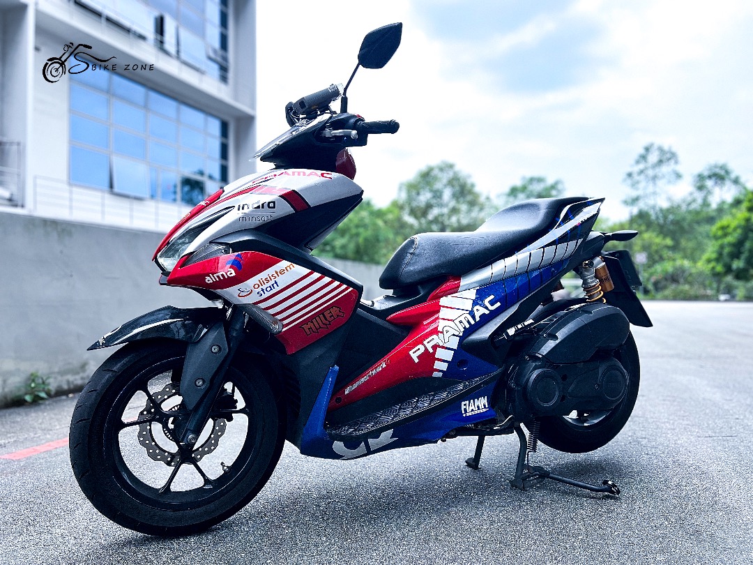 $0 RIDE AWAY YAMAHA AEROX V1, Motorcycles, Motorcycles for Sale, Class ...