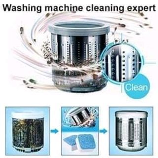 12 pcs. WASHING MACHINE CLEANER AND DISINFECTANT TABLET