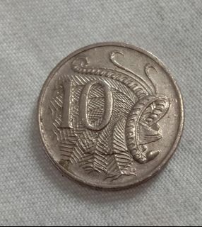 2006 10cents Queen Elizabeth Australia coin