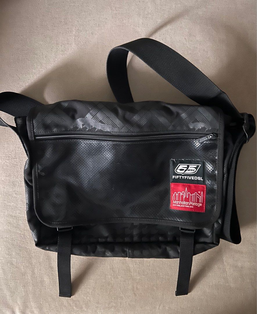 ☆Manhattan Portage×55DSLコラボ メッセンジャーバッグ☆ - バッグ