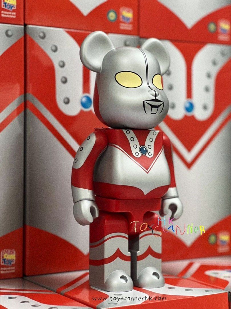 現貨In-Stock) BE@RBRICK ゾフィー400% BEARBRICK Ultra man Zoffy 鹹