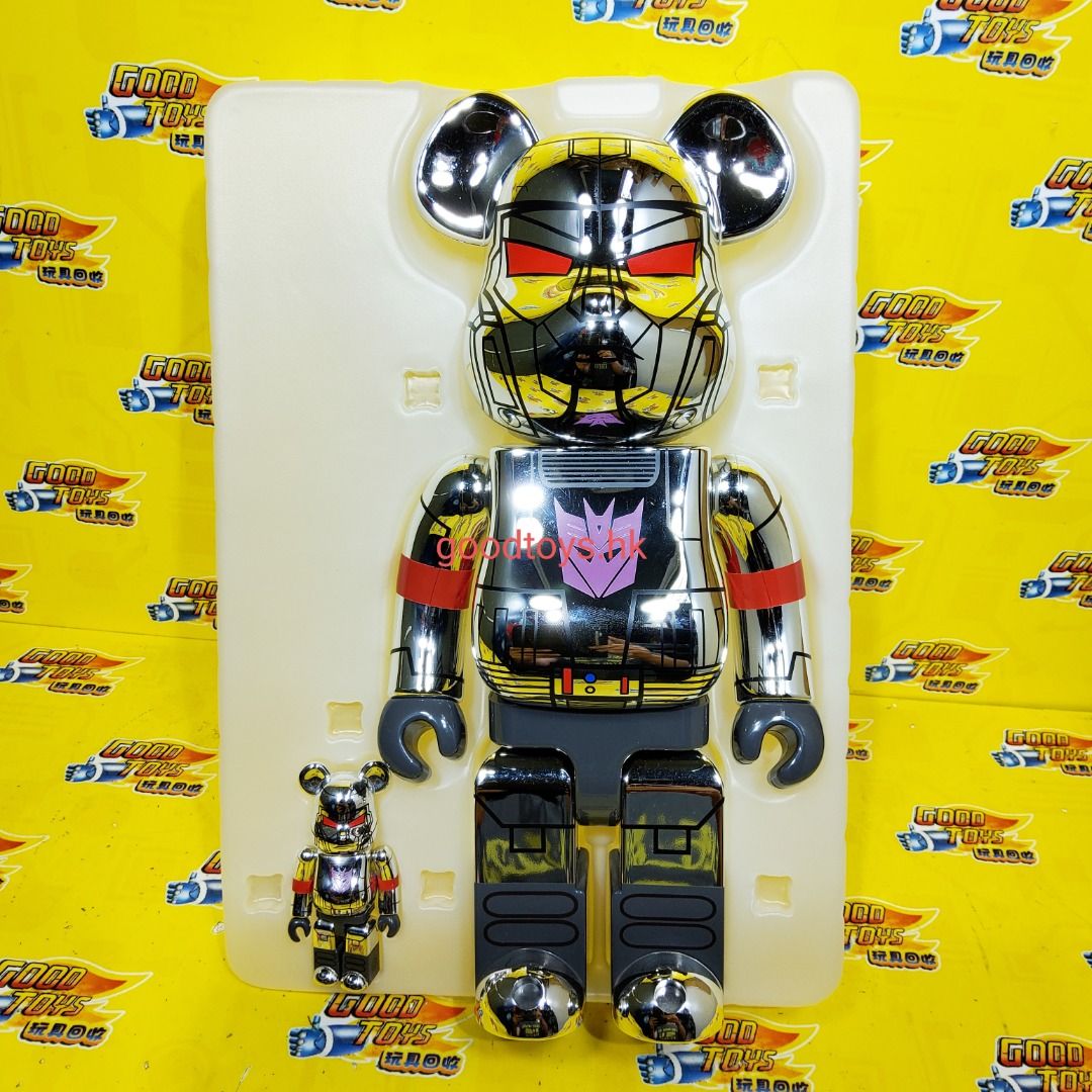 中古已開封MEDICOM TOY BEARBRICK BE@RBRICK TRANSFORMERS 狂派