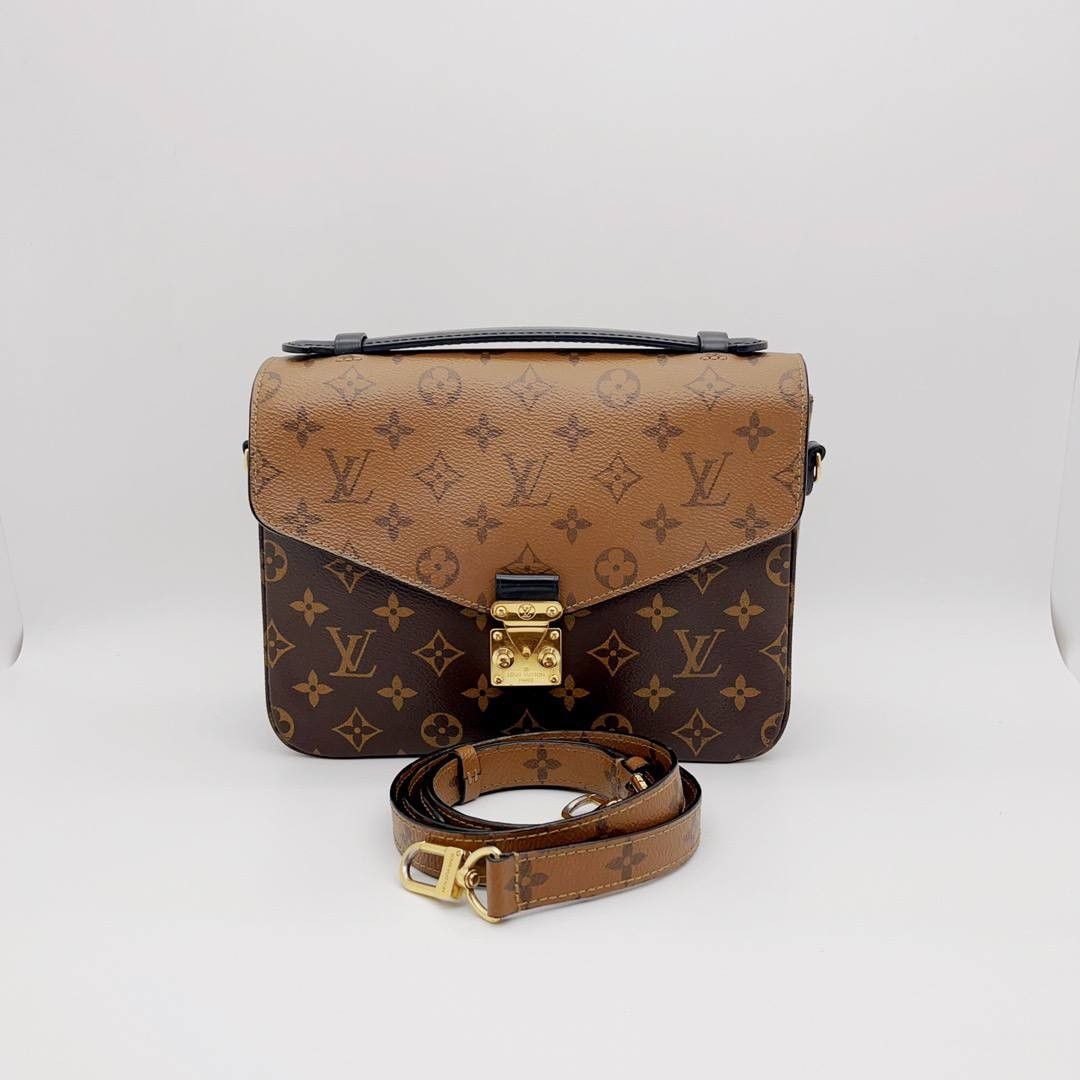 With Receipt>Louis Vuitton Pochette Reverse Metis, Luxury, Bags & Wallets  on Carousell