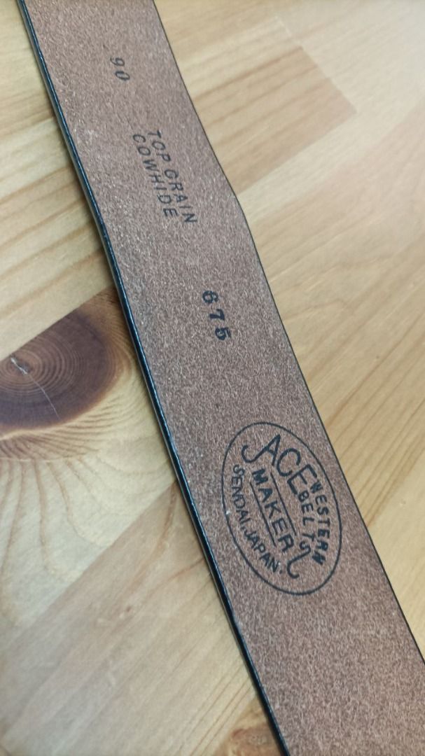 ACE Western Belts - No.900B Belt, 男裝, 手錶及配件, 腰帶- Carousell