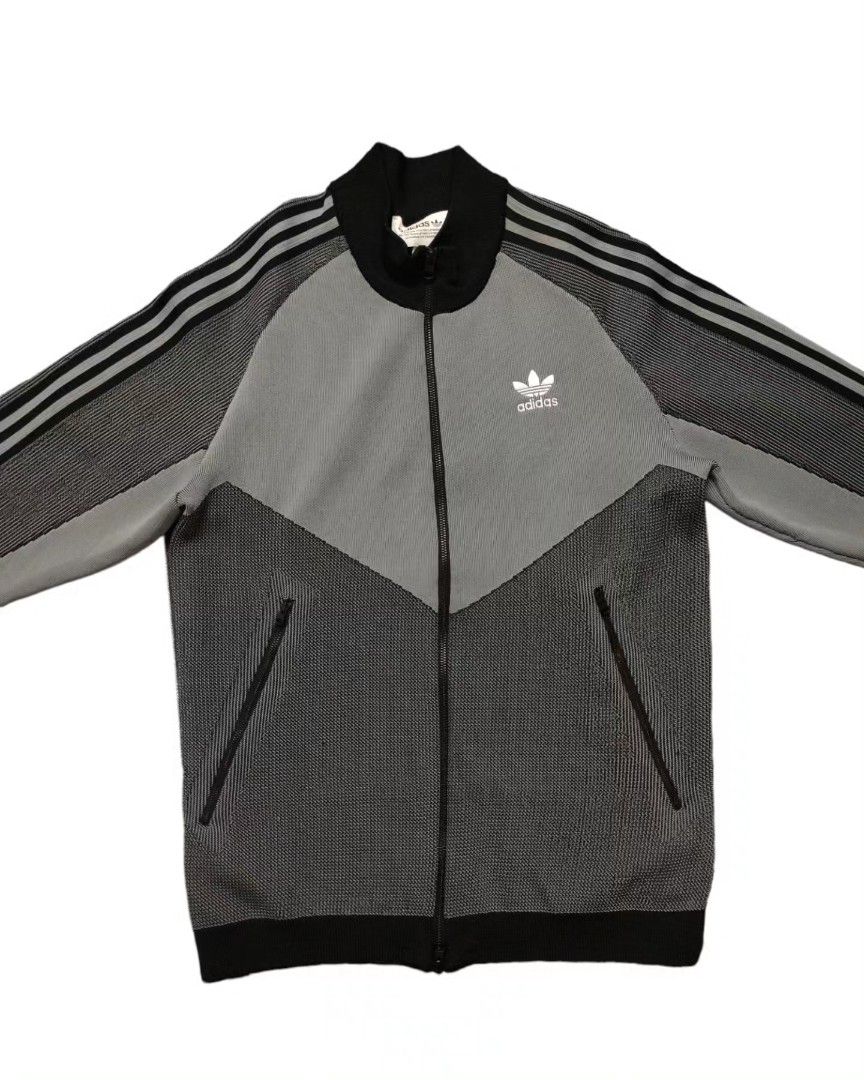 Adidas originals knotted track hot sale top