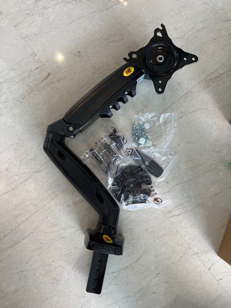 Adjustable gas strut monitor arm North Bayou F80 F100, Computers & Tech
