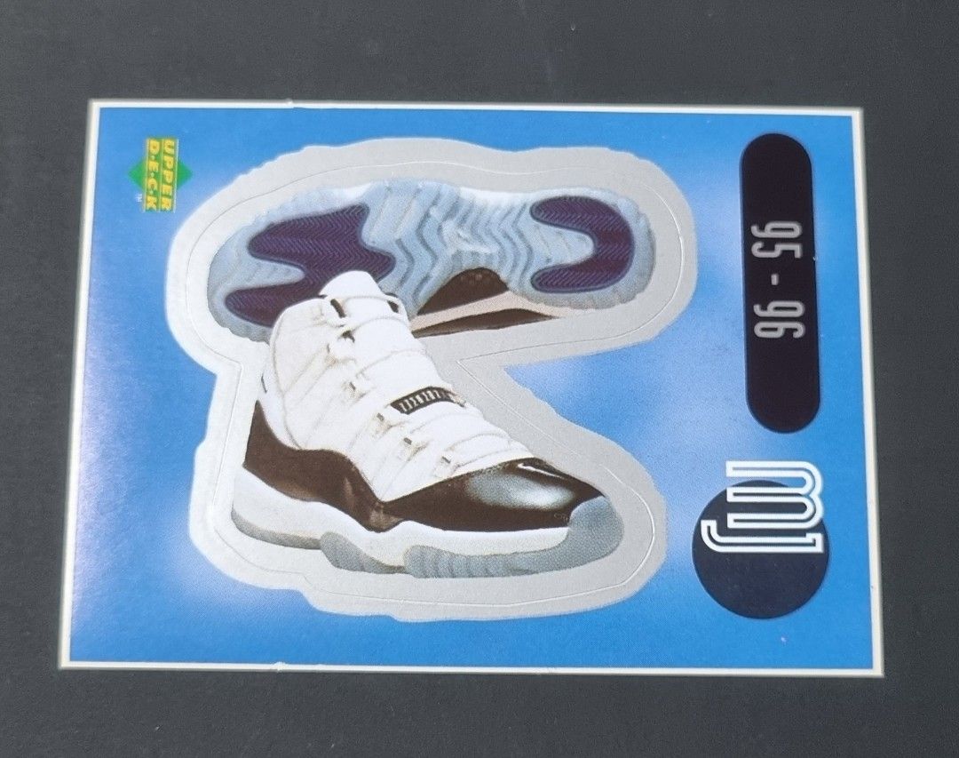 Air Jordan 11 Sticker Hobbies Toys Toys Games on Carousell