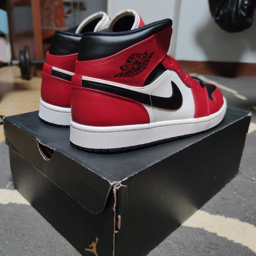 jordan 1 chicago toe high
