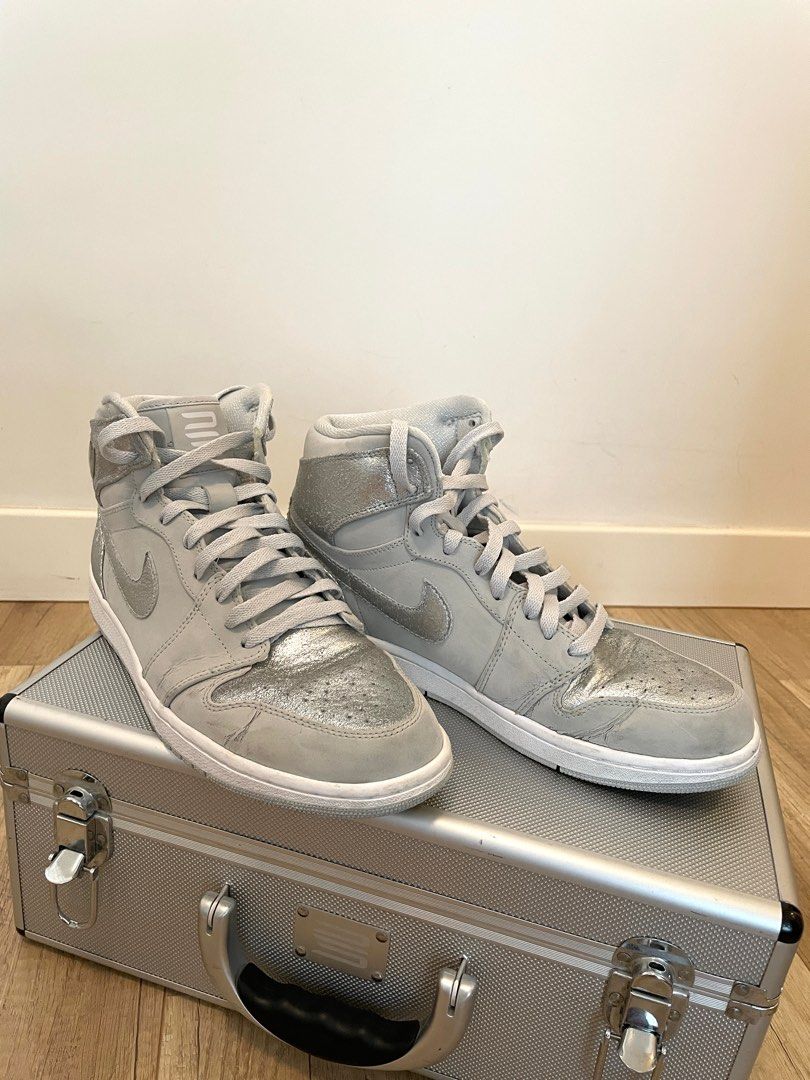 air jordan retro high silver