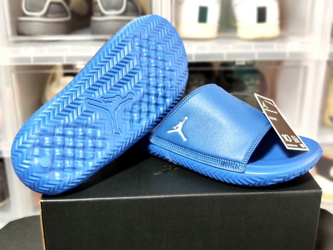 Jordan blue slides 2025