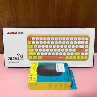 AJazz 308i Keyboard & Rapoo M100G Mouse (As Pack)