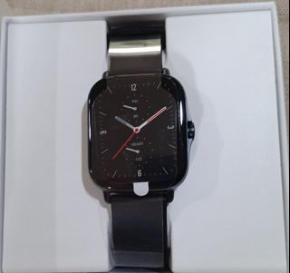 Amazfit GTS 2e with  2 free  2 strap included , 2 tempered glass and 2 screen case protector
