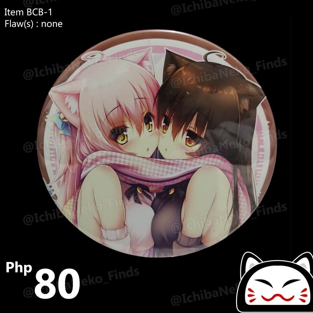Anime Can Badges 80 ea (Category: Character Goods) located in Bacoor. Submitted by IchibaNeko_Finds (Listing ID 1249001079, Image 1). Description: SOLD AS IS WYSIWYG (What you see is what you get) 80 ea Open for Take All 300 🛑PLEASE READ🛑 ✔️Authentic ✔️Good Condition ✔️Items are available as long as it's not tagged as reserved/sold RFS:DECLUTTERING 🔍These are preloved items. Please manage your expectations. What you see is what you get. Scan t