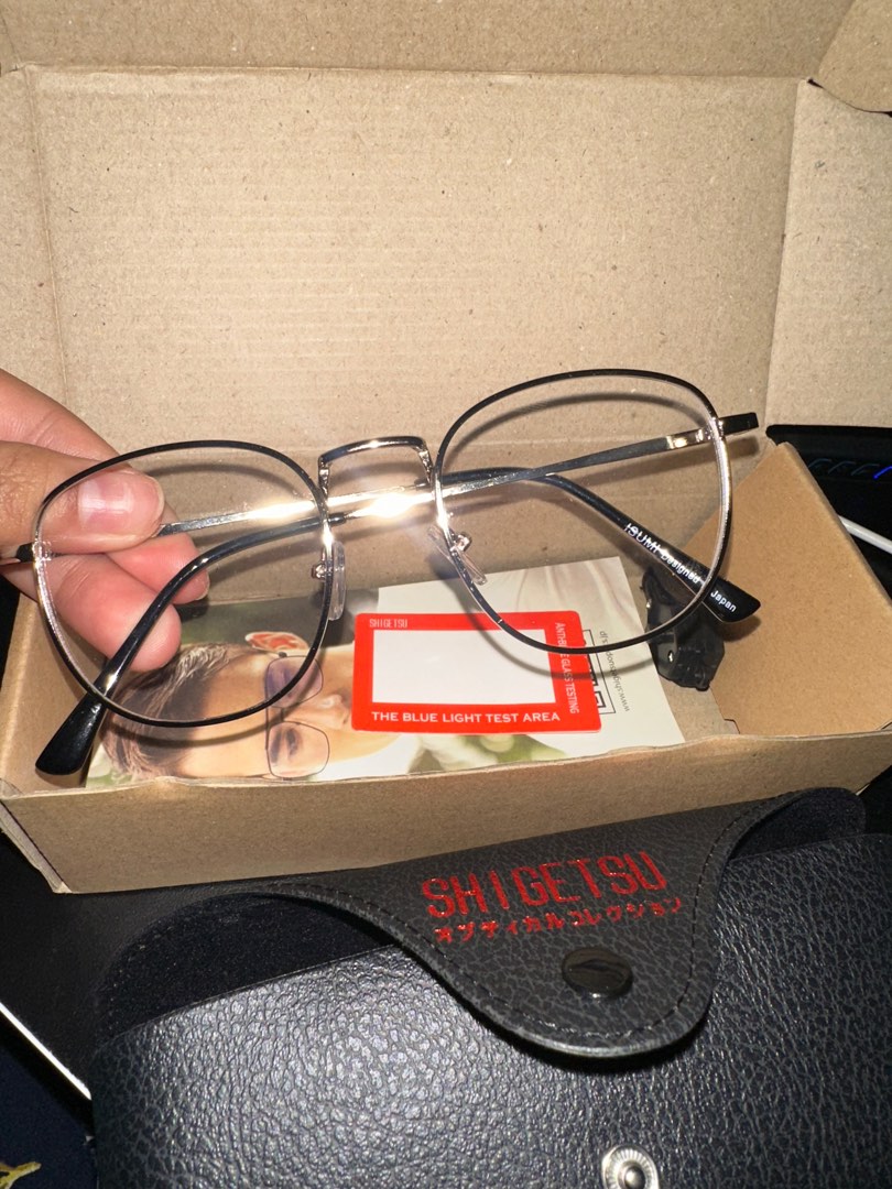 Anti Rad and Bluelight Eyeglass on Carousell
