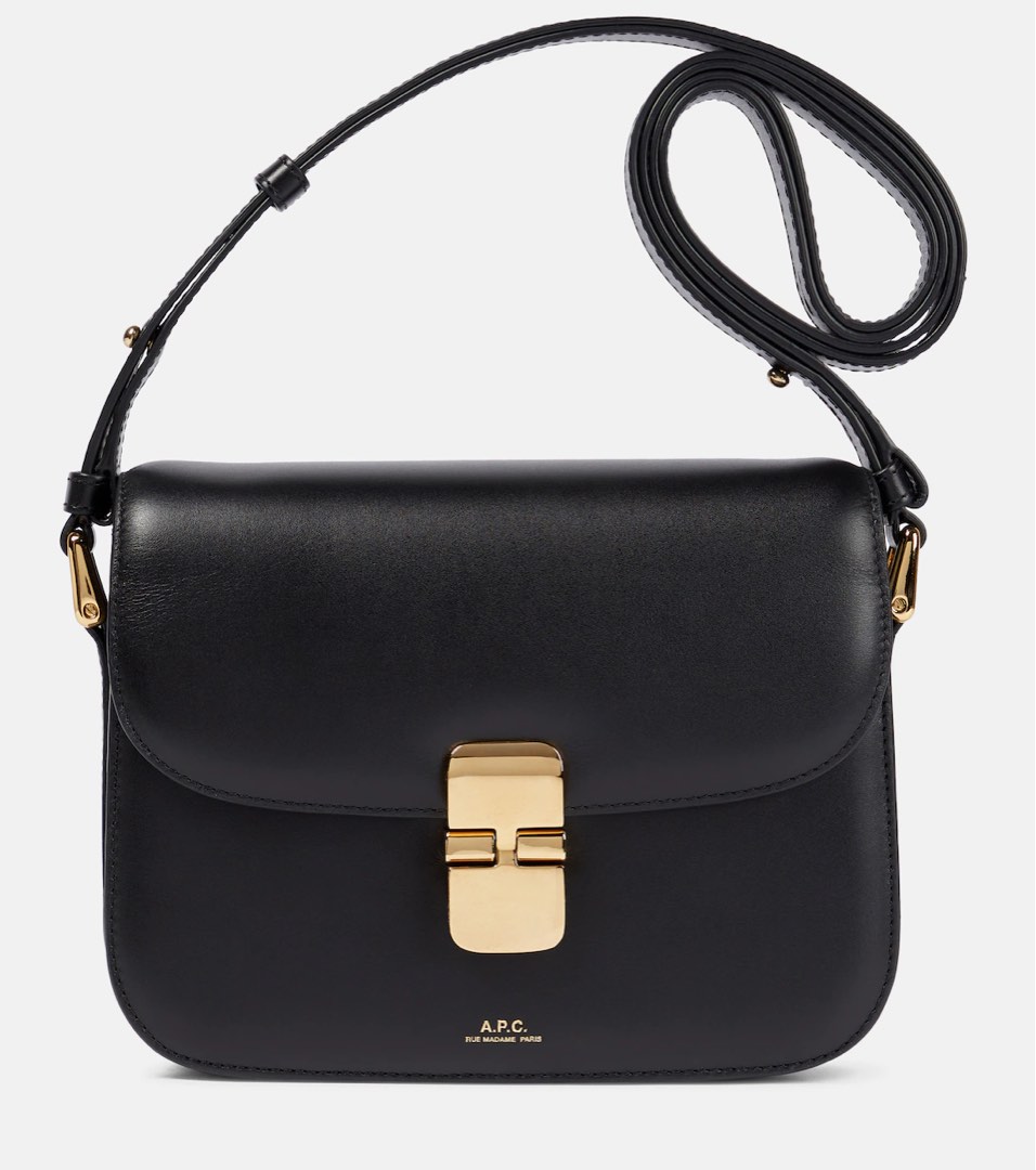 APC Grace Shoulder Bag in Black, Women's Fashion, Bags & Wallets ...