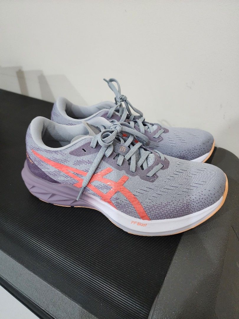 Asics DYNABLAST 3 Women Color Piedmont Grey Papaya US 8 1 2 EUR 40 BR 38 AR 39 CM 25.5 UK 6 1 2
