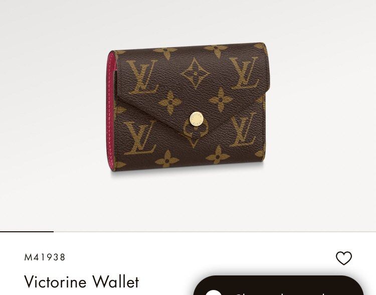 Shop Louis Vuitton Victorine wallet (M41938, M62472, M62360